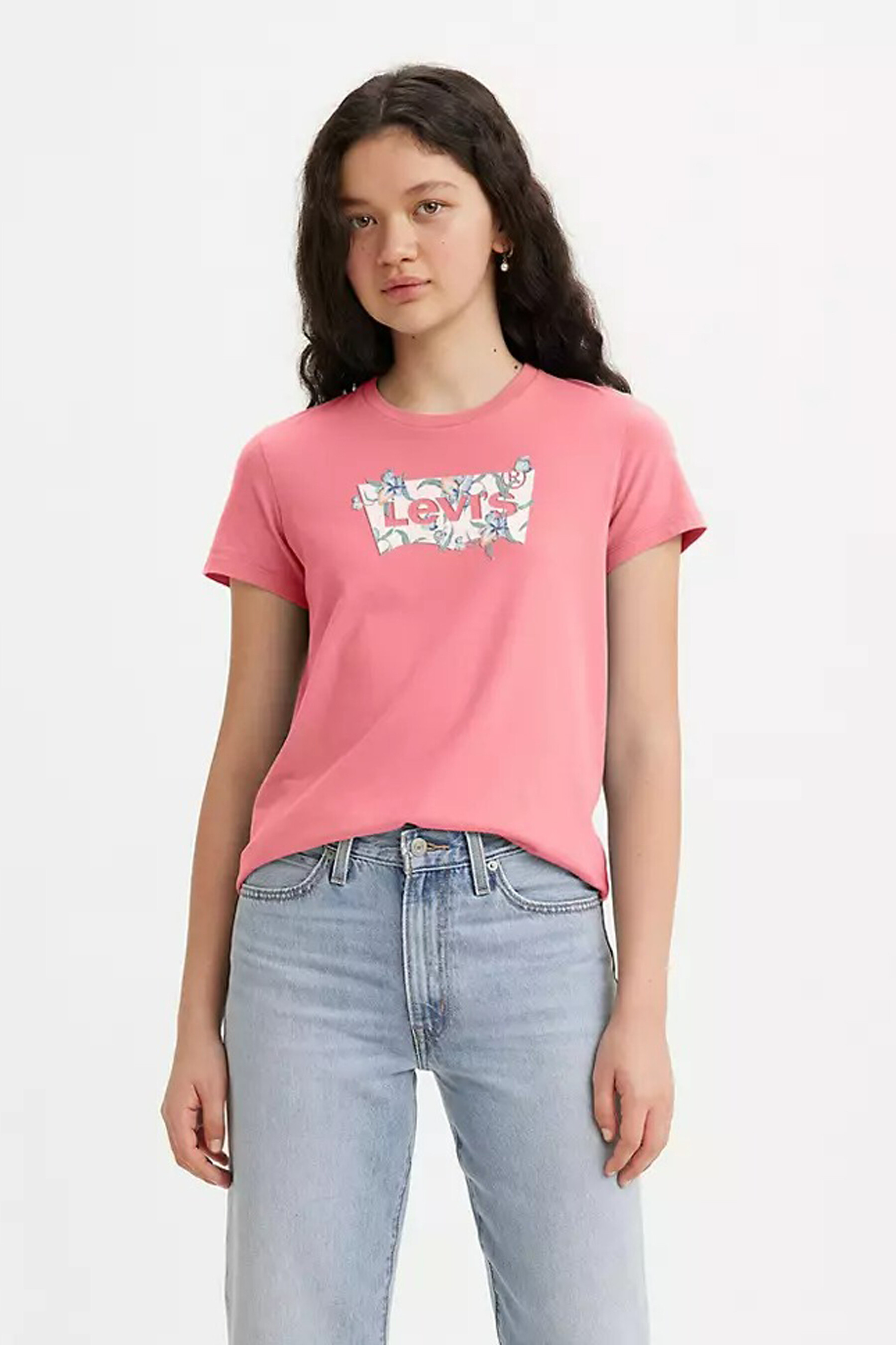 Roze levi's shirt sale